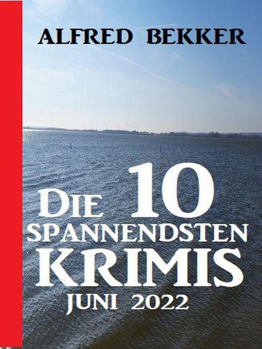 Cover image for Die 10 spannendsten Krimis Juni 2022